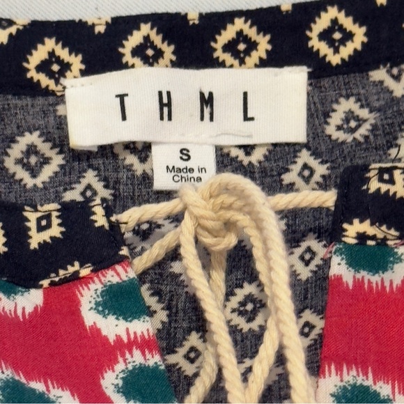 THML Halter Mixed Print Top Size small - Picture 12 of 12